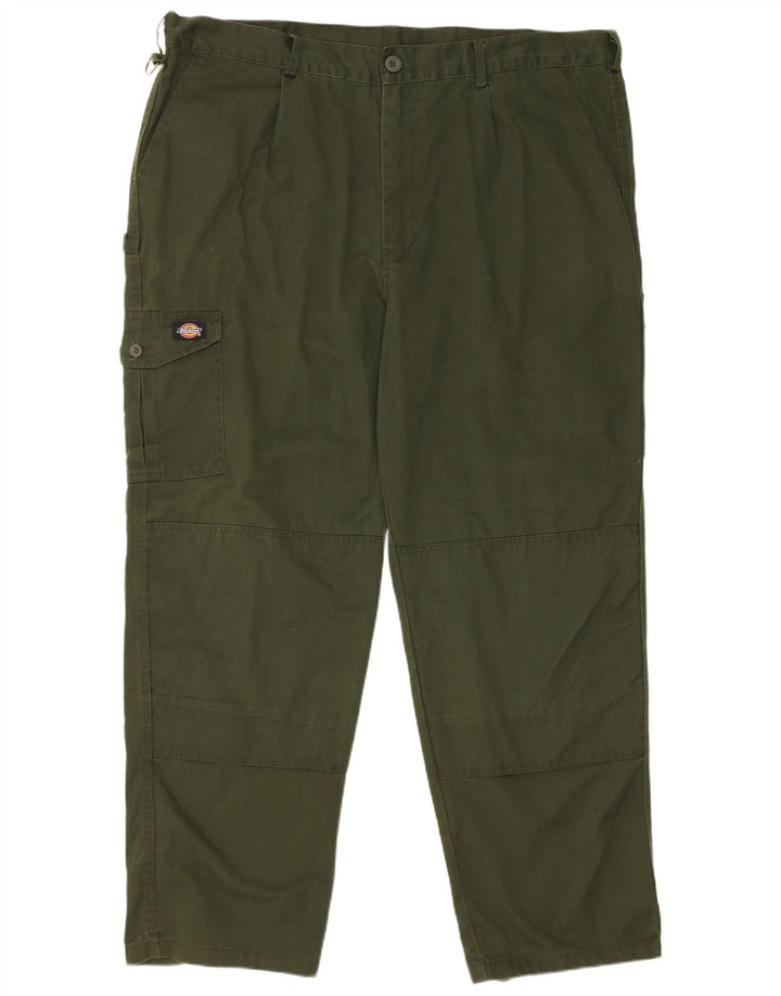 Pantaloni cargo conici pentru bărbați Dickies L44 L30 Poliester verde