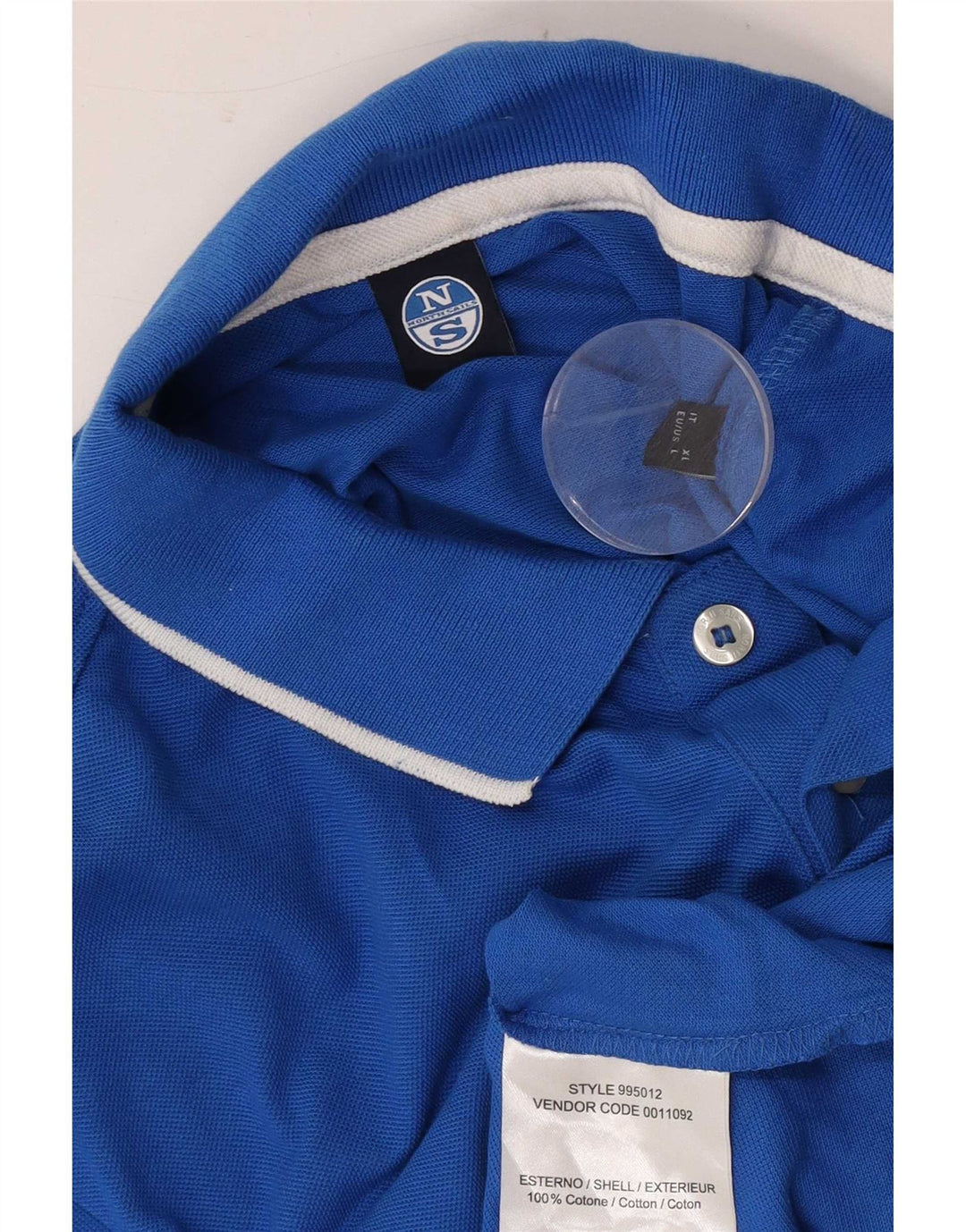 Tricou polo pentru bărbați North Sails, mare, albastru, bumbac