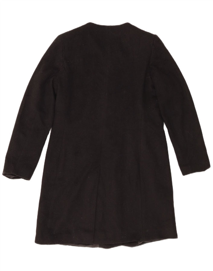 Palton pentru femei Ralph Lauren US 10 mare lână neagră