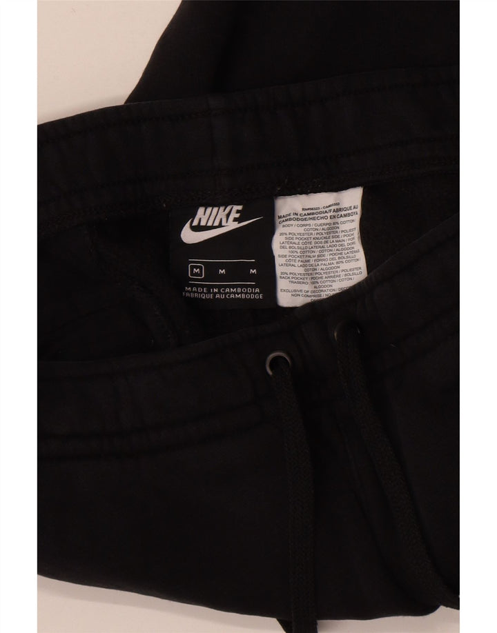 Pantaloni de trening grafic Nike pentru bărbați Pantaloni de jogging, bumbac mediu negru