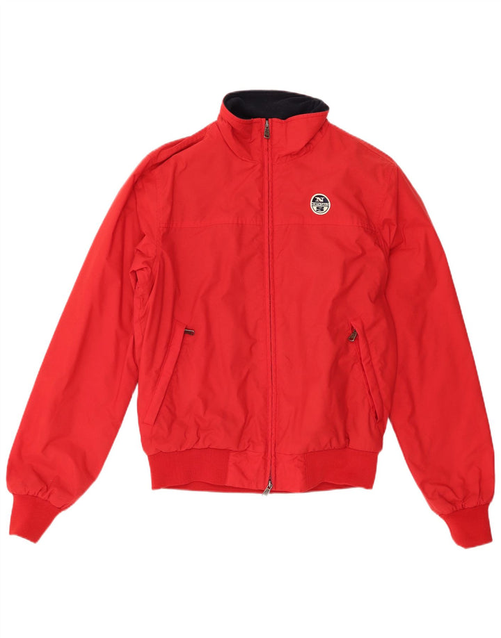 Jachetă Bomber pentru bărbați North Sails UK 38 Medium Red Poliamidă