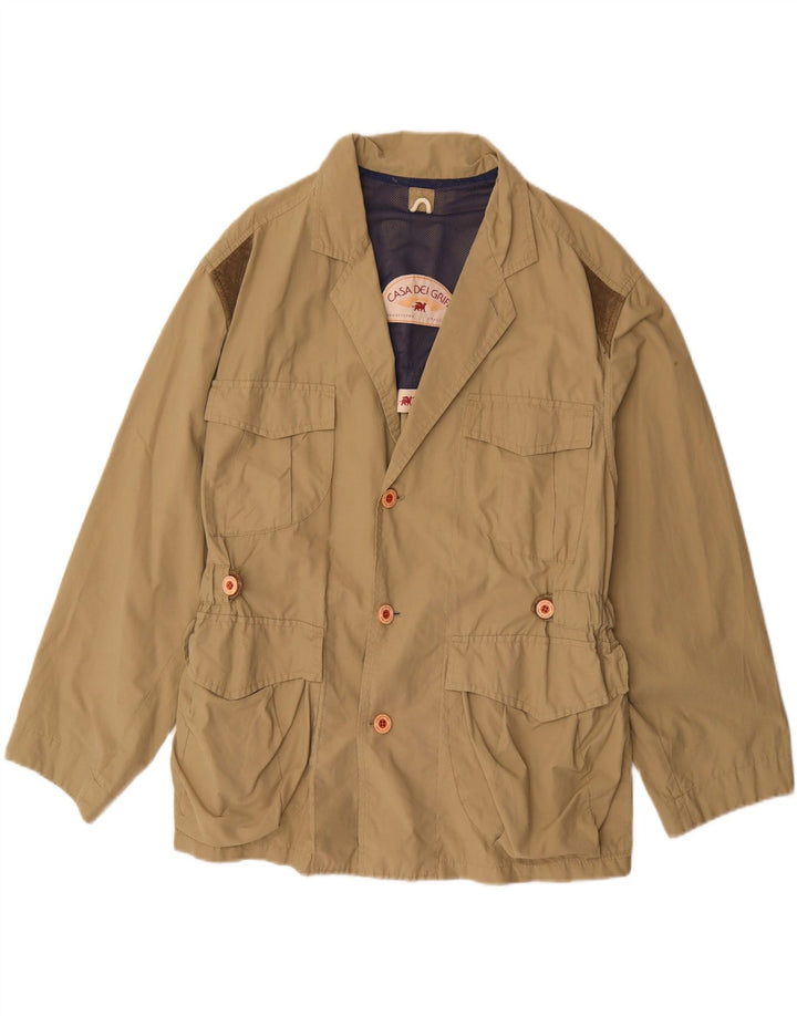 Jachetă pentru bărbați VINTAGE UK 42 XL Bej
