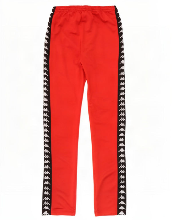 Pantaloni de trening pentru femei Kappa Graphic Flare XS poliester roșu