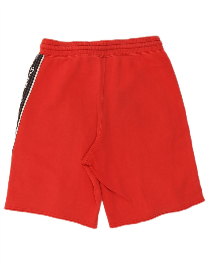 Pantaloni scurți sport grafic pentru bărbați Champion, roșii mici