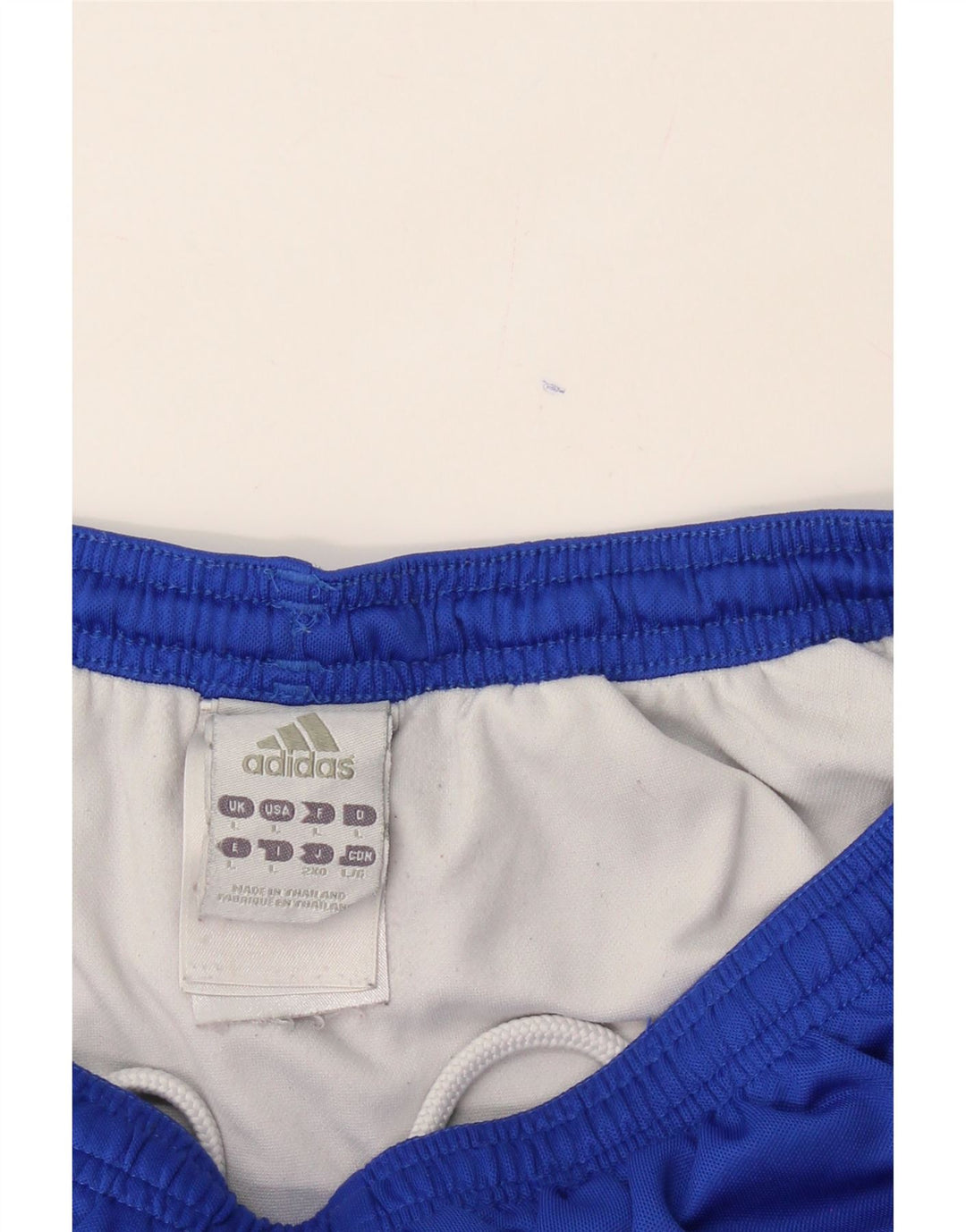 ADIDAS Mens Climalite Sport Shorts Large  Blue Polyester Vintage Adidas and Second-Hand Adidas from Messina Hembry 