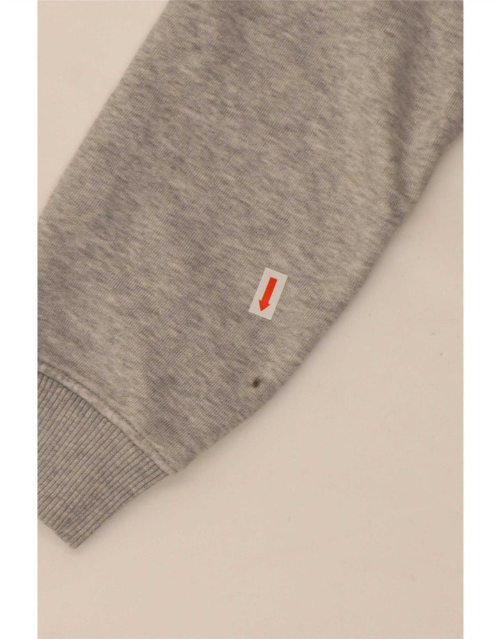 Pulover oversize crop pentru femei Tommy Hilfiger UK 10 mic gri