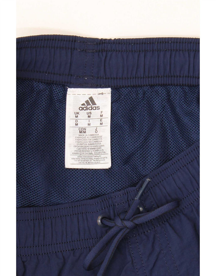 Pantaloni scurți sport Adidas pentru bărbați, nailon mediu bleumarin