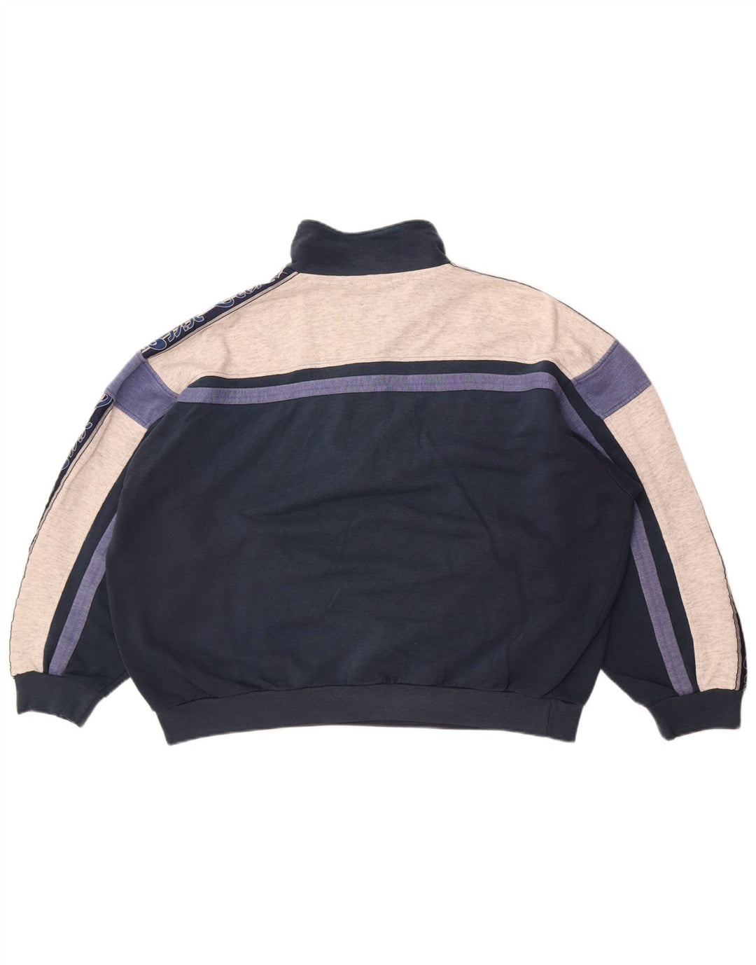 Pulover cu grafic supradimensionat Asics pentru femei UK 14 mare bleumarin