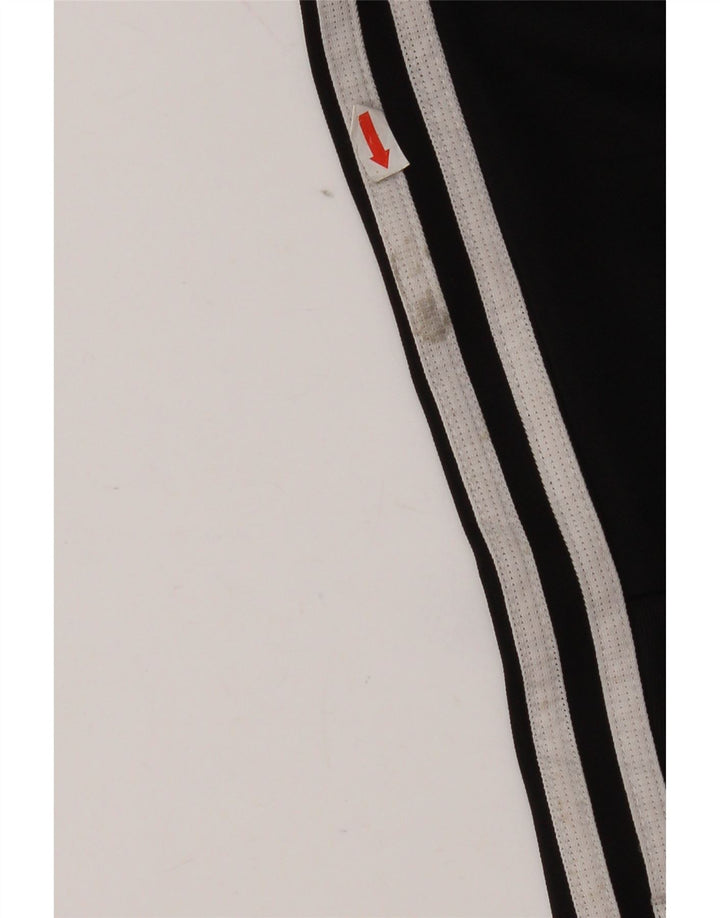 Pantaloni de trening Adidas pentru bărbați, poliester mediu negru