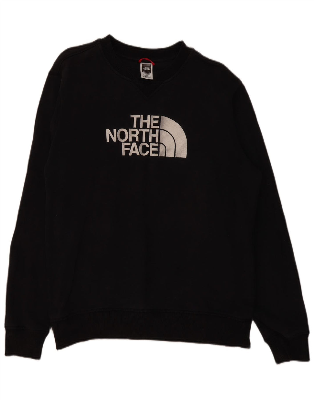 Hanorac grafic pentru bărbați THE NORTH FACE Pulover mare din bumbac negru