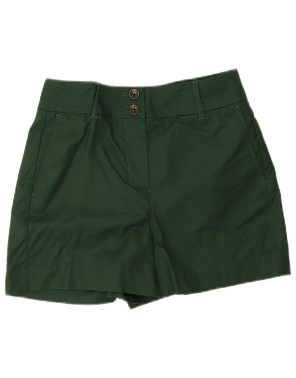 Pantaloni scurti chino cu talie înaltă Boden pentru femei UK 10 Small W28 Bumbac verde