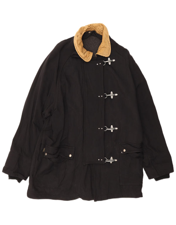 Duffle Coat Fay pentru femei UK 44 2XL Negru Clasic