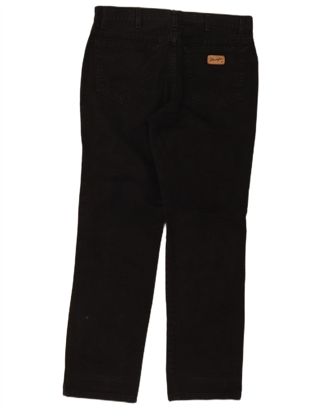 Blugi drepte pentru bărbați Wrangler Texas W36 L32 bumbac negru