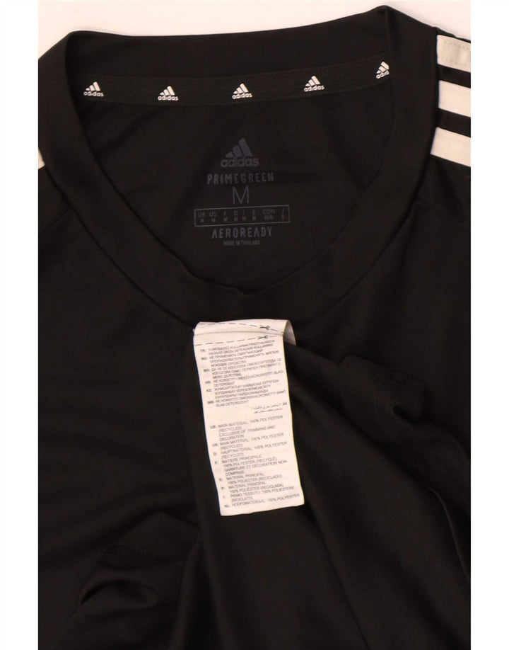 Tricou pentru bărbați Adidas Aeroready Top Mediu Poliester Negru