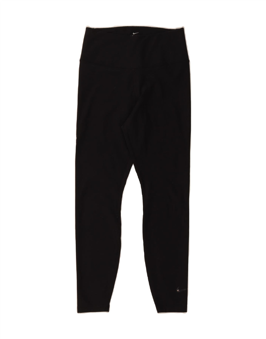 NIKE Womens Dri Fit Leggings UK 12 Medium  Black Vintage Nike and Second-Hand Nike from Messina Hembry 