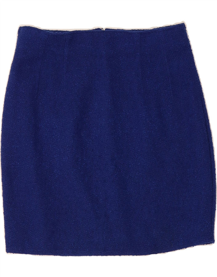 PIMKIE Womens Pencil Skirt IT 44 Medium W28  Blue Polyester Vintage Pimkie and Second-Hand Pimkie from Messina Hembry 