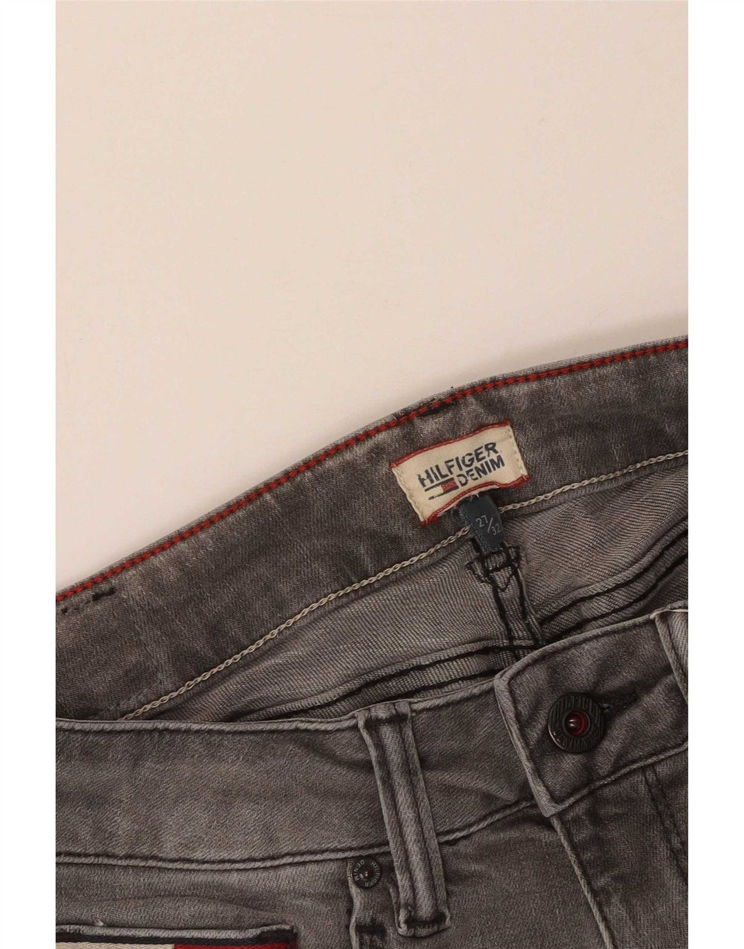 Blugi slim pentru femei Tommy Hilfiger W27 L32 gri