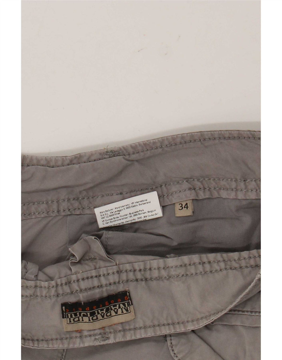 Pantaloni scurți cargo Napapijri pentru bărbați W34 Large Gri