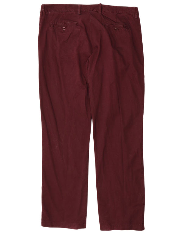 Pantaloni chino drepți pentru bărbați Gant L38 L32 bumbac violet
