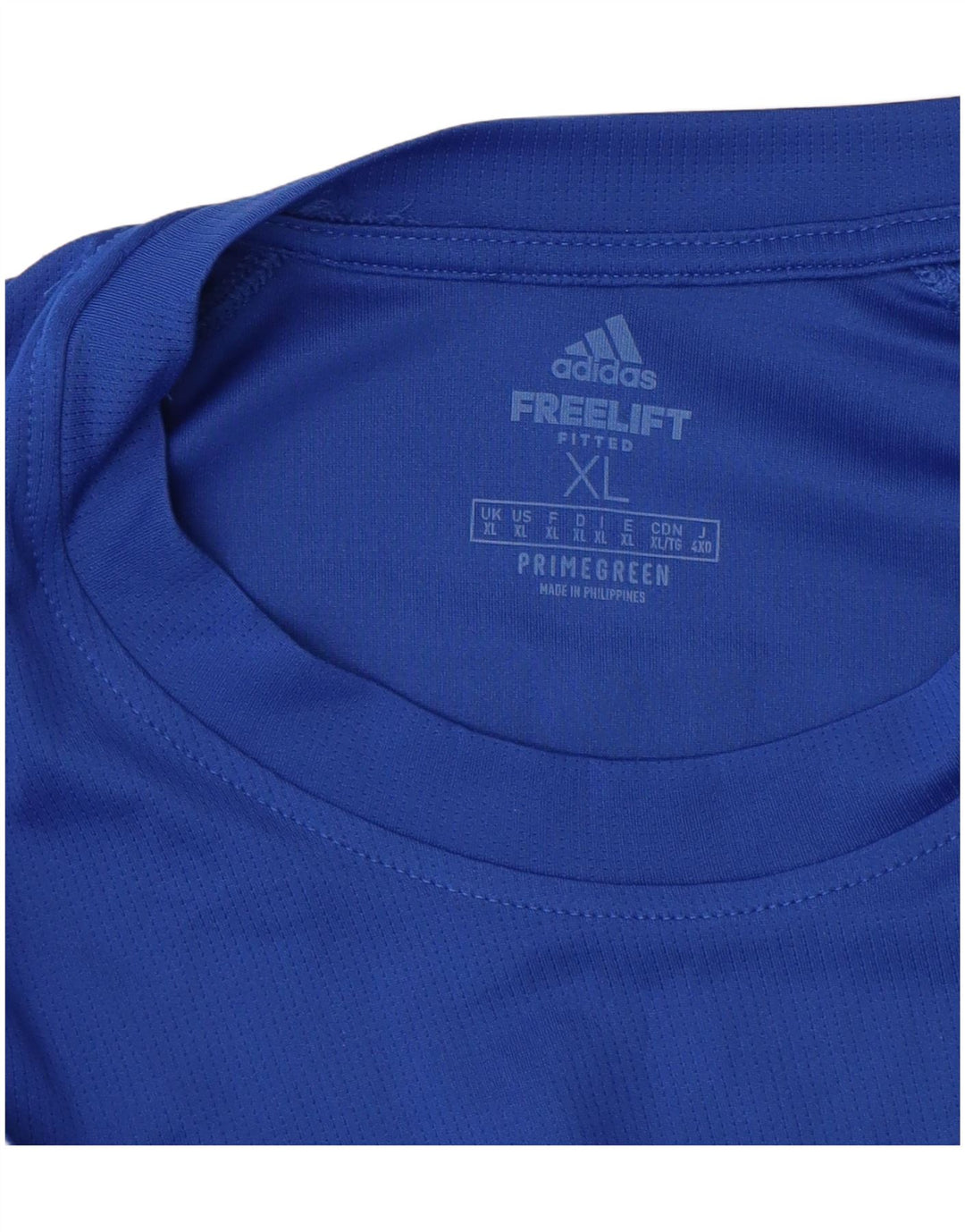 Tricou pentru bărbați Adidas Aeroready Top XL poliester albastru
