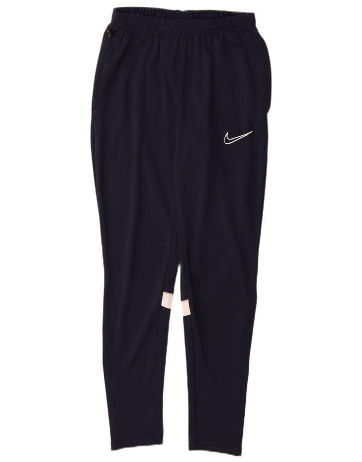 Pantaloni de trening pentru bărbați Nike, albastru mediu, poliester color bloc