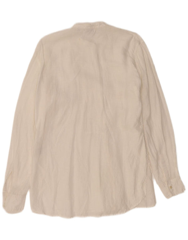 Cămașă Tuxedo Femei Aspesi IT 46 Large White Linen