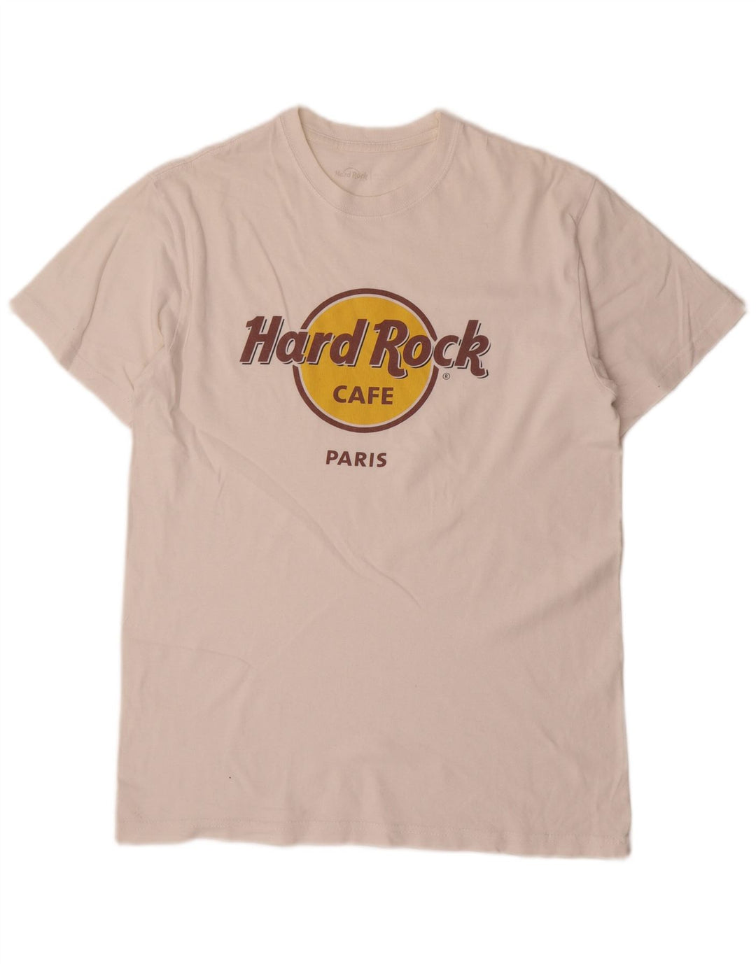Hard Rock Cafe Paris Tricou grafic Top Mediu Alb