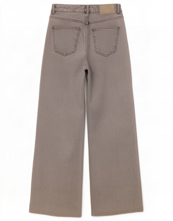 Blugi pentru femei Zara cu picioare largi EU 34 2XS W24 L28 Gri