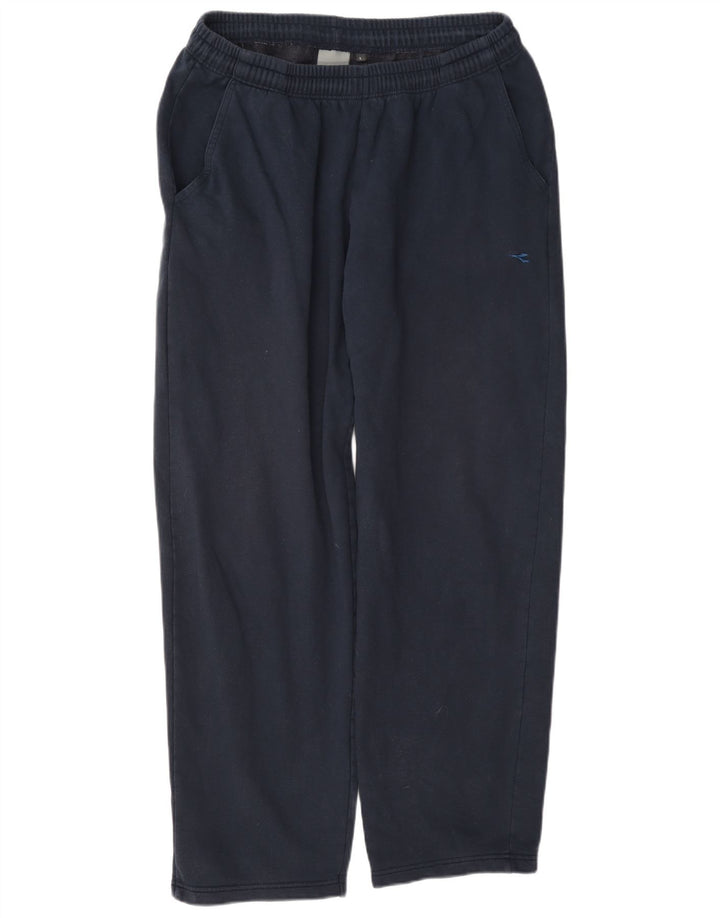 Pantaloni de trening Diadora pentru bărbați, mari, albastru, bumbac