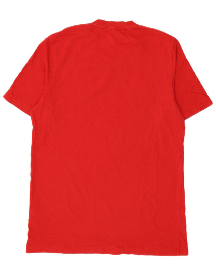 Tricou pentru bărbați Adidas Top Medium Red Bumbac