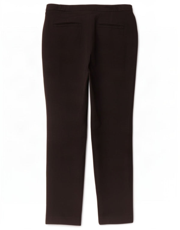 John Lewis Pantaloni slim casual pentru femei UK 10 Small W30 L27 Viscoza neagra