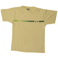Tricou grafic Nike pentru băieți Top 10-11 ani Bumbac galben mediu