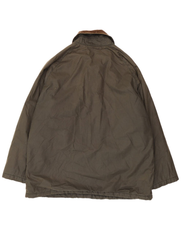 Jachetă Brugi pentru bărbați din bumbac cerat UK 38 Medium Khaki