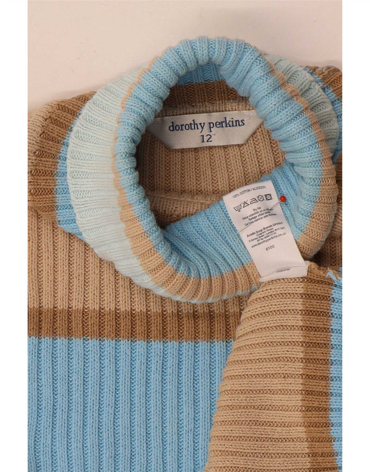 Dorothy Perkins Pulover cu gât rulat pentru femei UK 12 Medium Multicolor