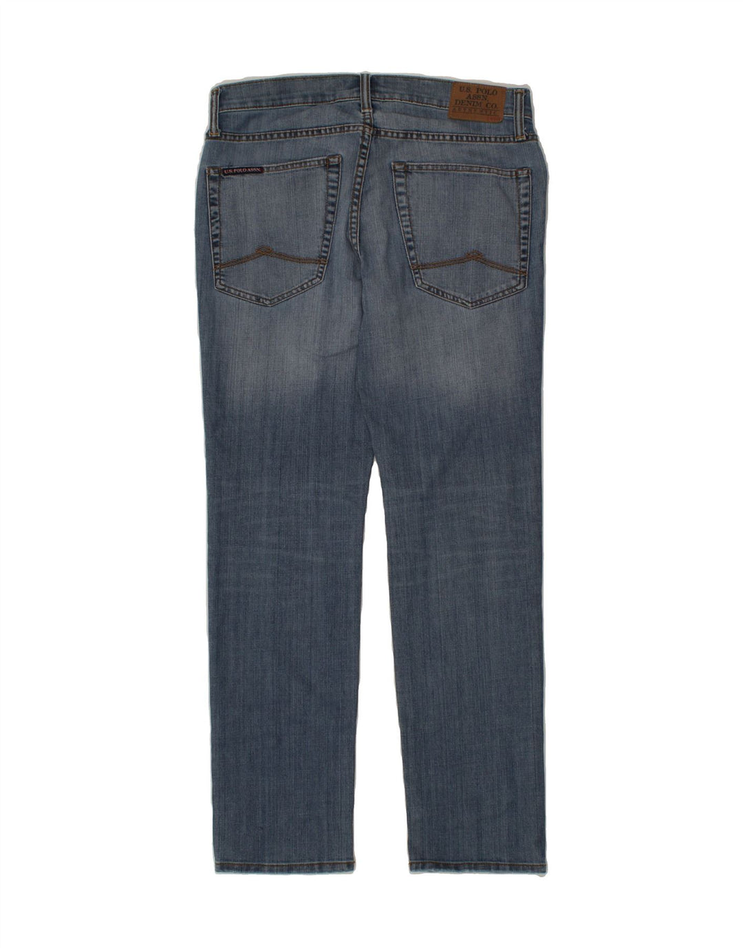 VINTAGE Mens Slim Jeans W32 L30 Blue Cotton Vintage Vintage and Second-Hand Vintage from Messina Hembry 