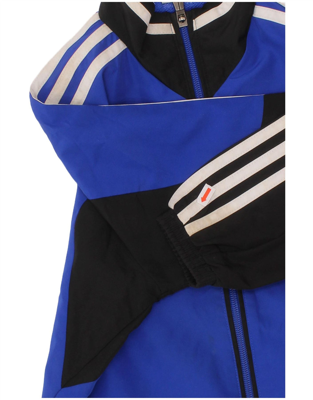 Jachetă de trening pentru băieți ADIDAS 7-8 ani, albastru, poliester