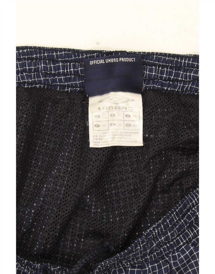 Pantaloni scurți sport Umbro pentru bărbați, 2XL, albastru bleumarin din nailon