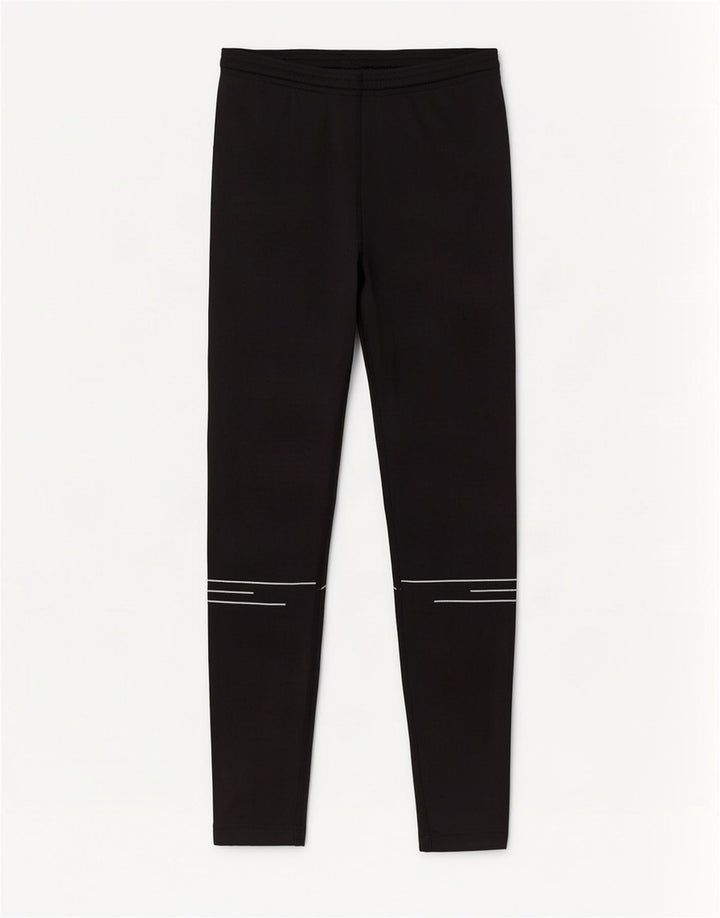 Adidas Womens Climalite Leggings UK 10 Small Bleumarin Poliester
