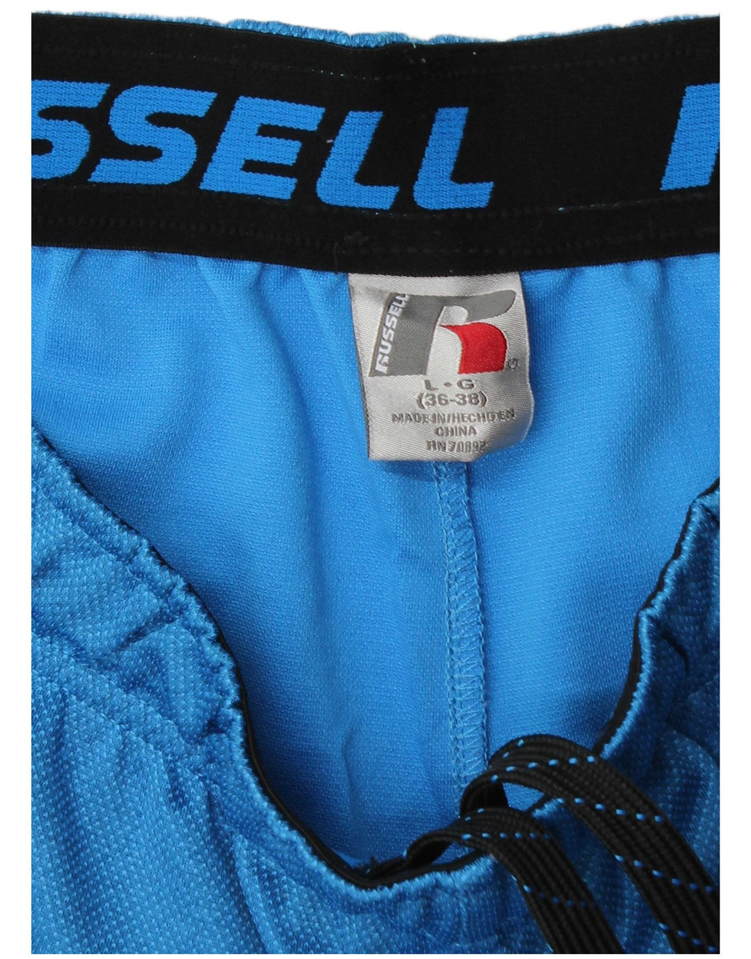 Pantaloni de trening pentru bărbați Russell Athletic Dri-Power, mari, albastru, poliester