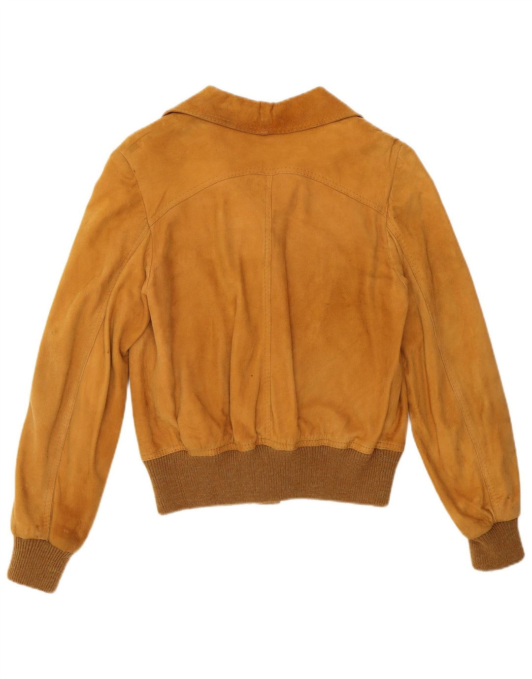 Bomber Vintage pentru femei de piele intoarsa IT 44 Medium Brown Retro