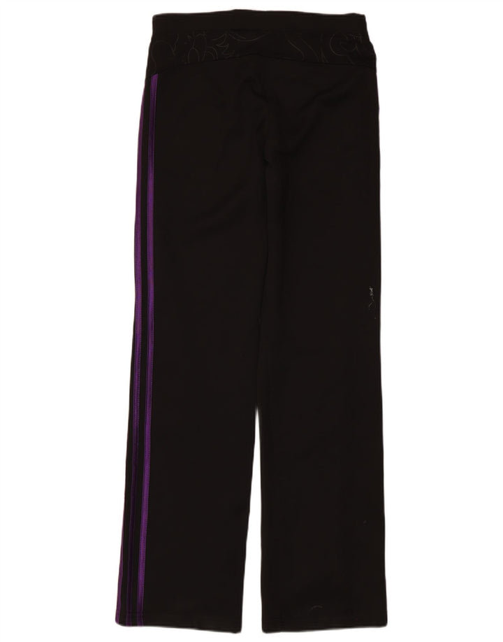 Leggings cu grafic pentru femei Adidas UK 14 Poliester negru mare