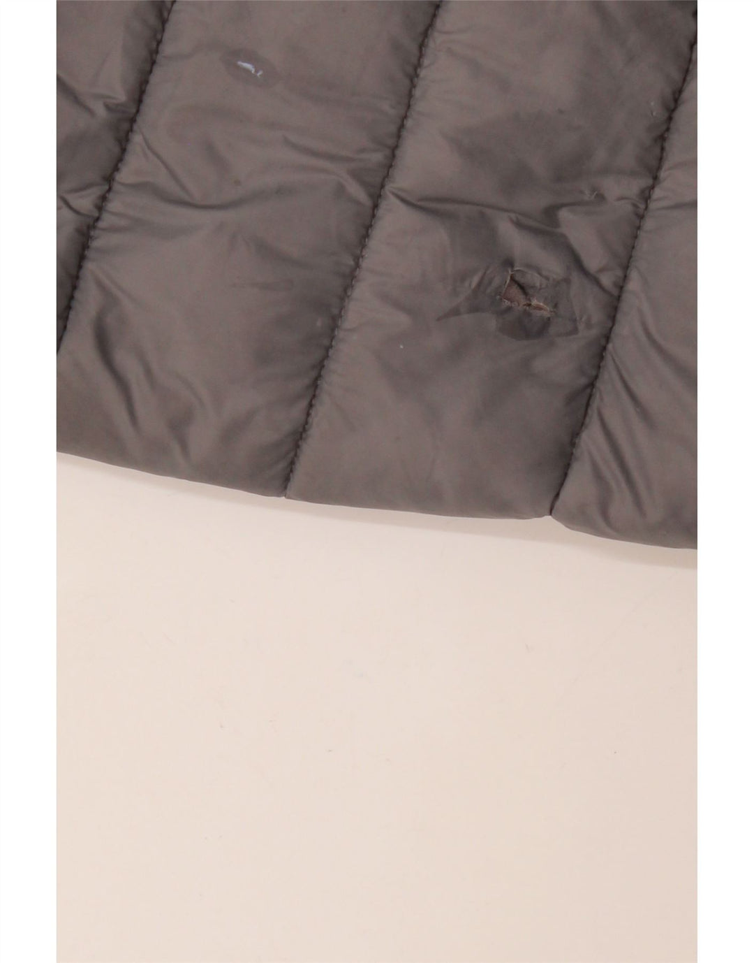 Palton căptușit cu glugă pentru femei MICHAEL KORS UK 16 mare nailon gri