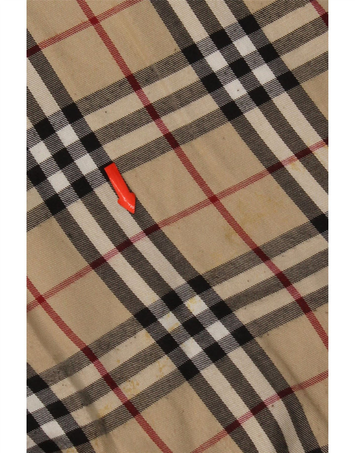 Jachetă Windbreaker pentru băieți Burberry 15-16 ani bumbac bej