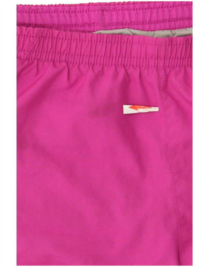 Pantaloni scurti sport Nike pentru femei UK 12 Poliester violet mediu