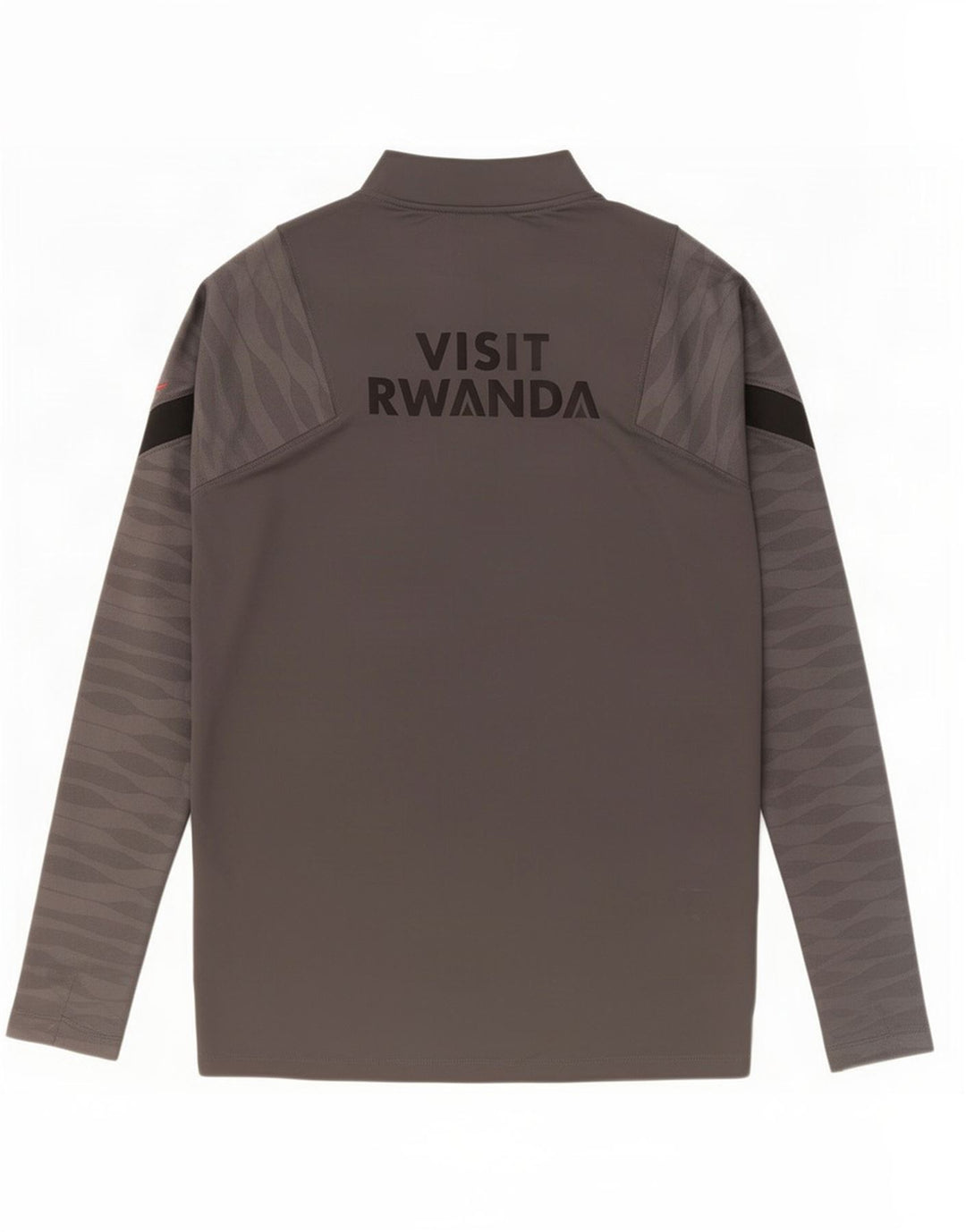 Top de trening cu pulover grafic Nike Paris Saint- Germain pentru bărbați, gri mediu