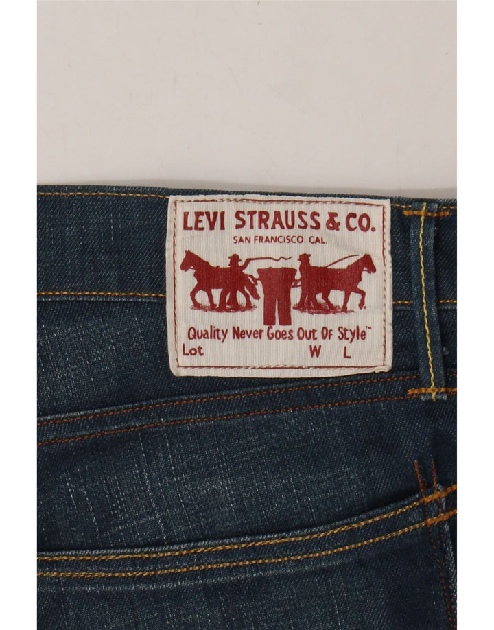 LEVI'S Mens 519 Cropped Slim Jeans W32 L26 Blue Vintage Levi's and Second-Hand Levi's from Messina Hembry 
