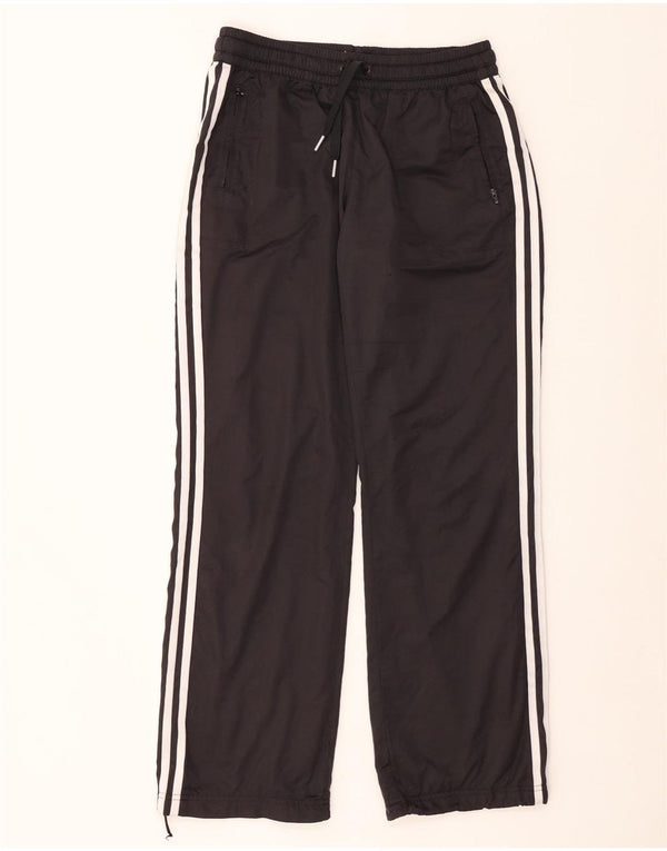 Pantaloni de trening Climalite pentru femei ADIDAS UK 12 Poliester mediu negru