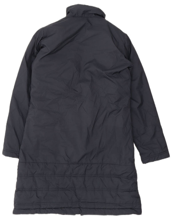 Pardesiu căptușit pentru femei Adidas UK 12 Medium Bleumarin Poliester