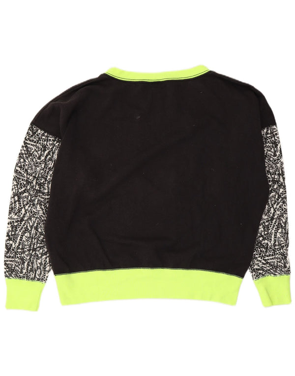 Pulover supradimensionat pentru femei Nike UK 16, mare, negru, color block