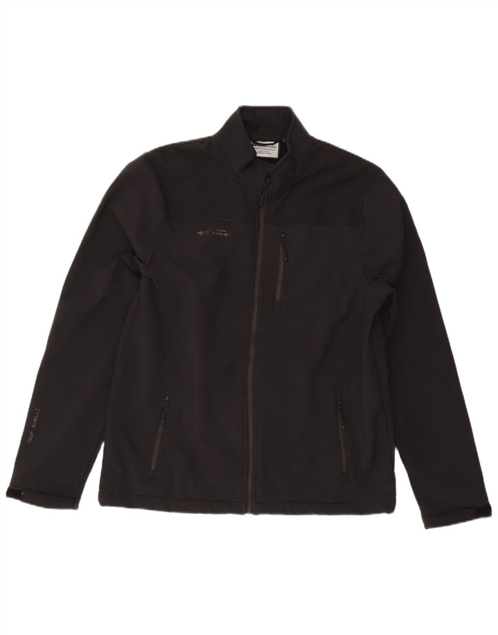 Jachetă Windbreaker pentru bărbați Mountain Warehouse UK 40 Poliester negru mare
